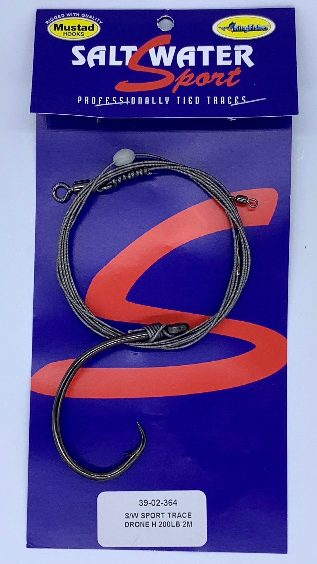 KFA Pro-Tied Drone Trace – 90.7 kg with 12/0 Circle Hook – alternate image