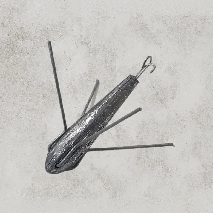 KFA Slide Bait Grapnel – 255 g - Drone Fisher