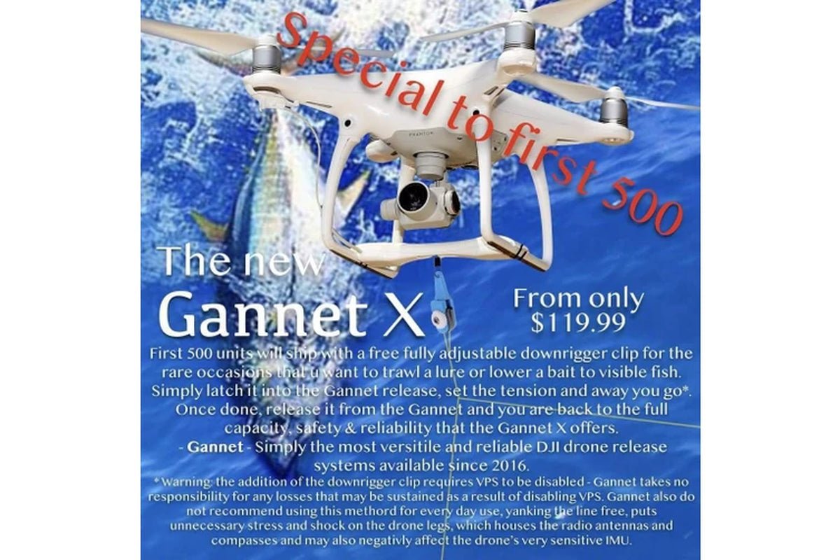Gannet X Bait Release for DJI Phantom 3 & 4 – product detail 3
