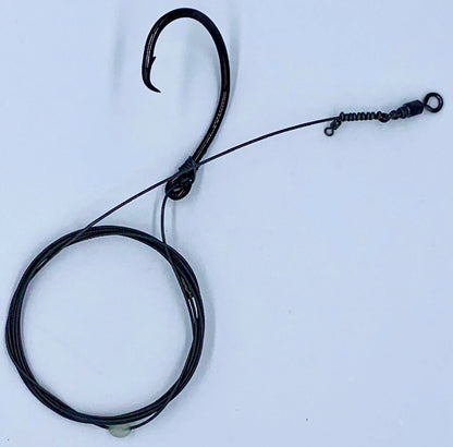 KFA Pro-Tied Drone Trace – 90.7 kg with 12/0 Circle Hook