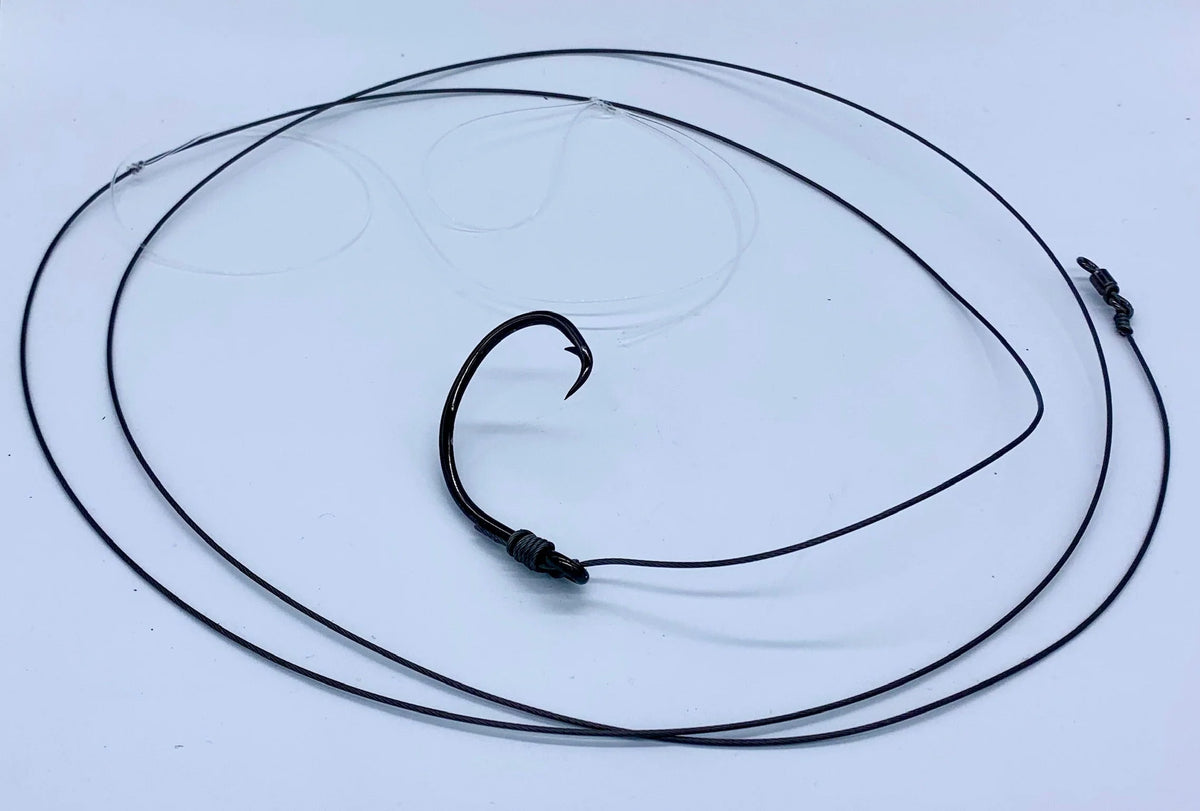 KFA Pro-Tied Drone Trace – 113.4 kg Carbon-Coated Wire – alternate image