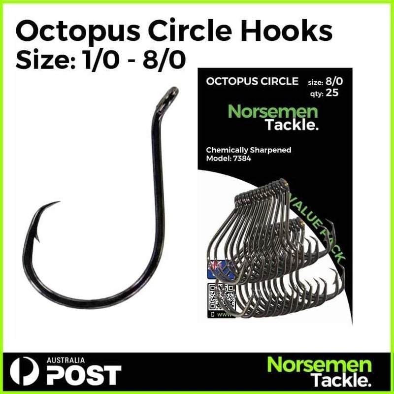 Norsemen Tackle Octopus Circle Hooks – 9/0 – alternate image