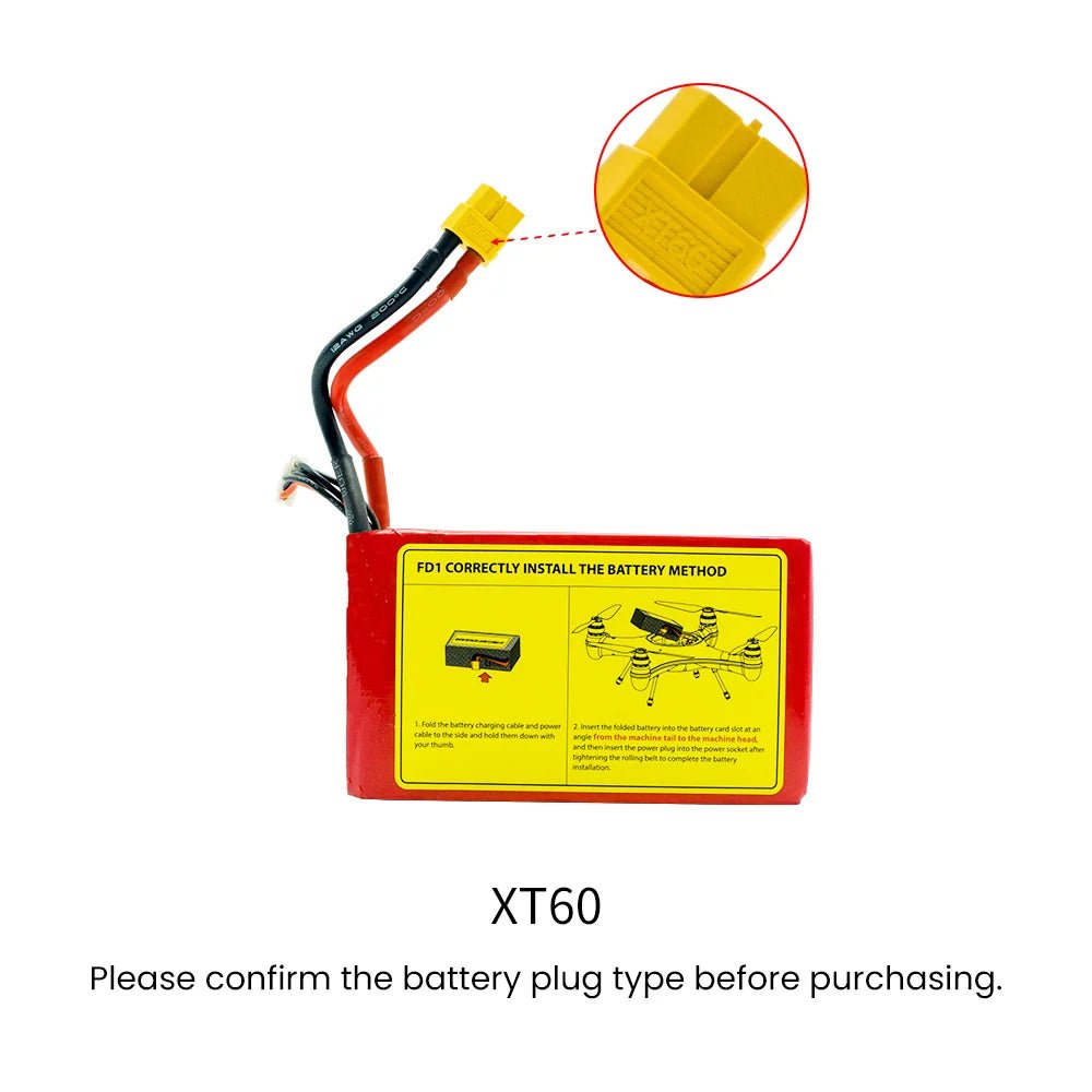 SwellPro Fisherman FD1 6500mAh Flight Battery – alternate image