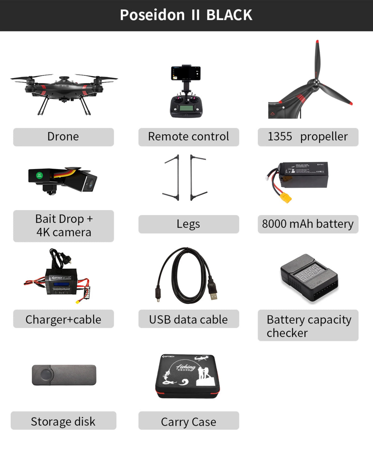 IDFTECH Poseidon Pro II Fishing Drone – product detail 8