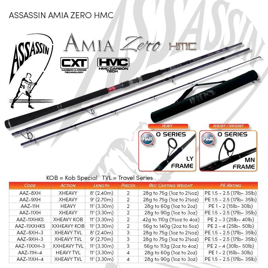 Assassin Amia ZERO 2.74 m X Heavy – 2 Piece