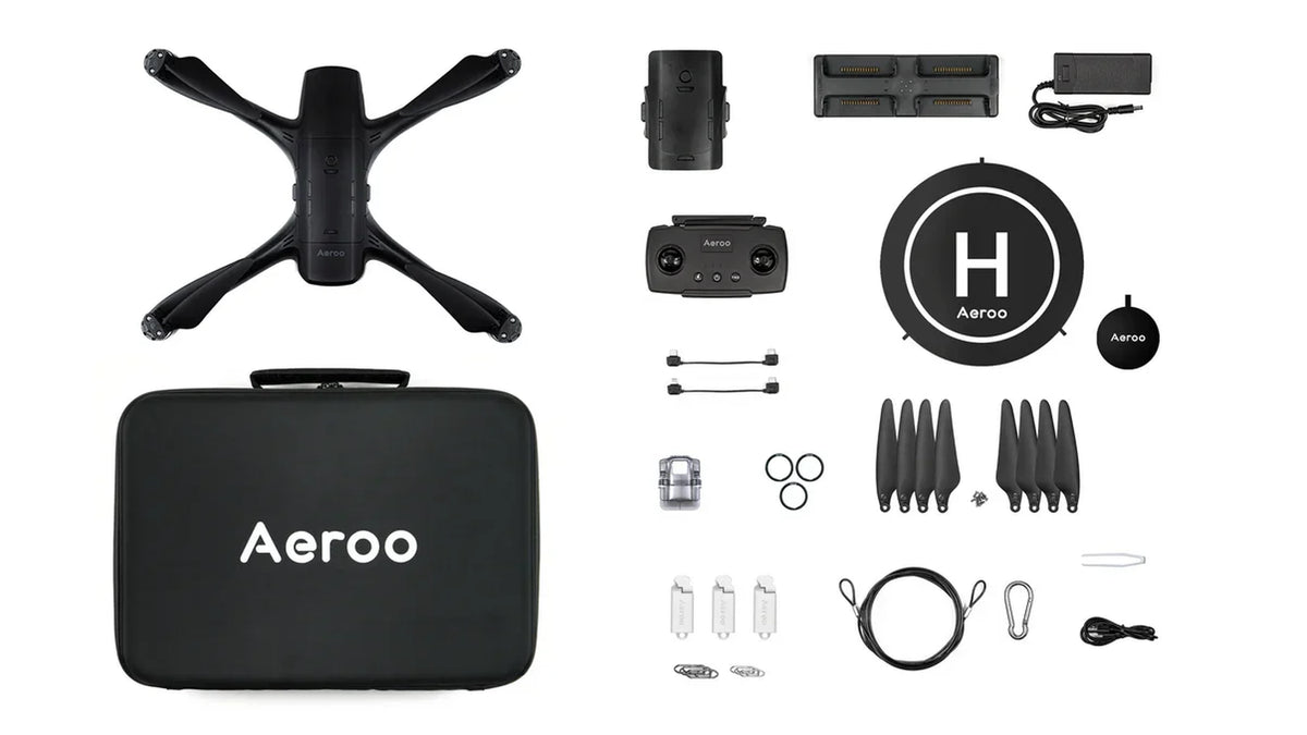 Aeroo Pro Drone Combo (Standard Controller)