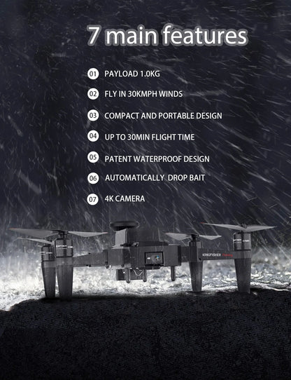 Kingfisher Drone Combo - 2 Batteries