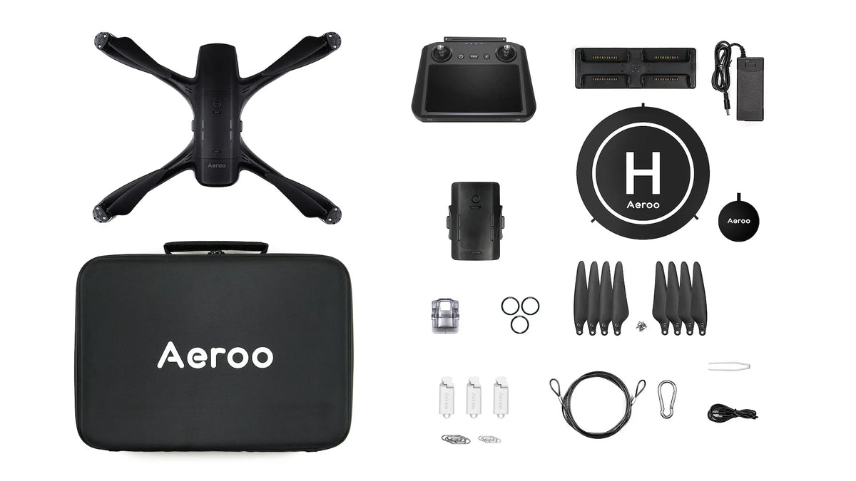 Aeroo Pro Drone Combo + Smart Controller