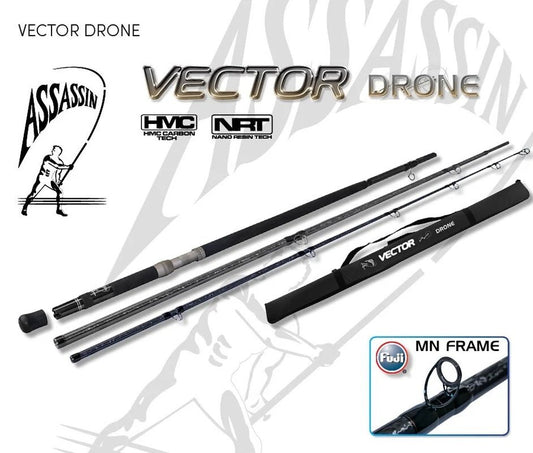 Assassin Vector Drone 12'6 Heavy overhead fishing rod
