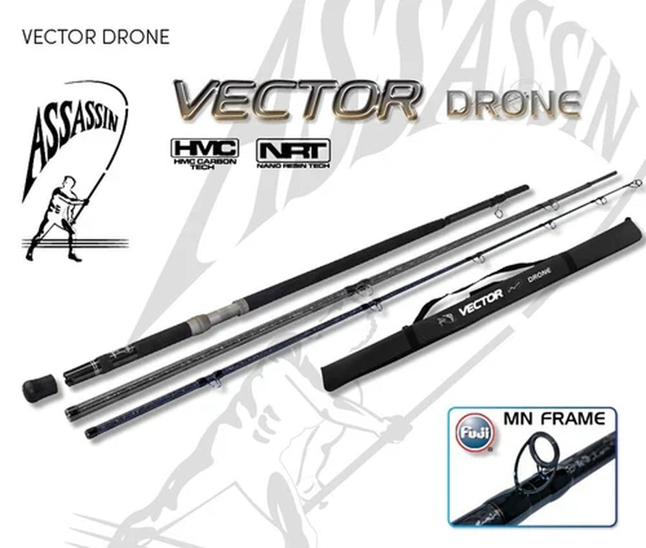 Assassin Vector Drone 12'6 Heavy spin fishing rod
