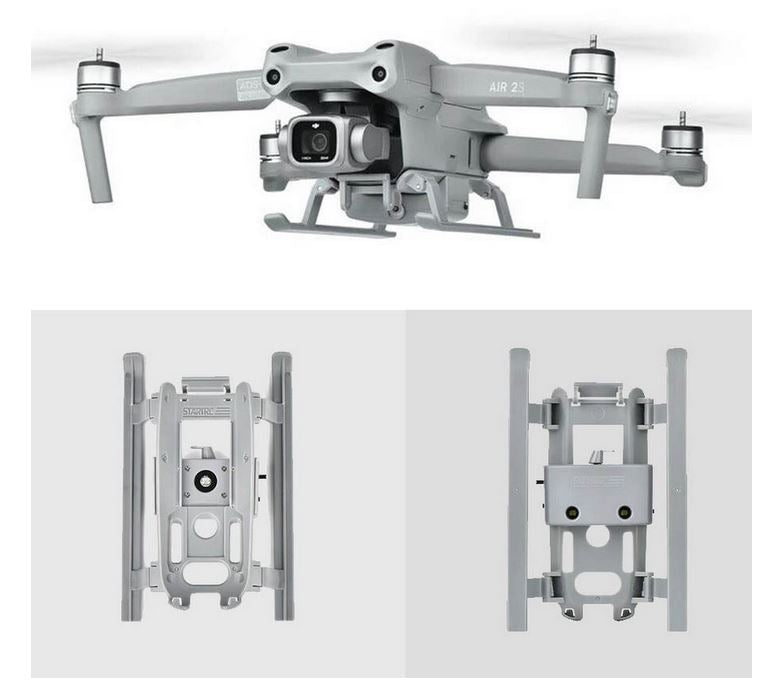 Quick bait release with landing gear for DJI Mavic Air 2 and Air 2S model 1109410