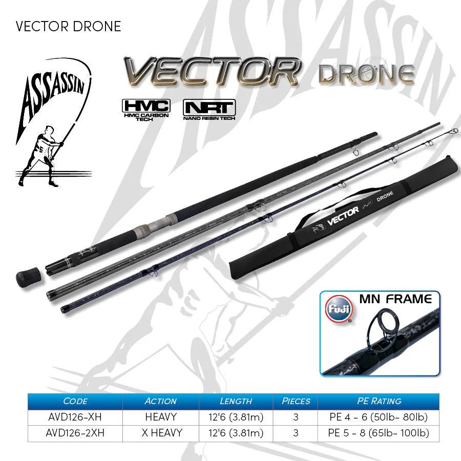 Assassin Vector Drone 3.81 m Rod