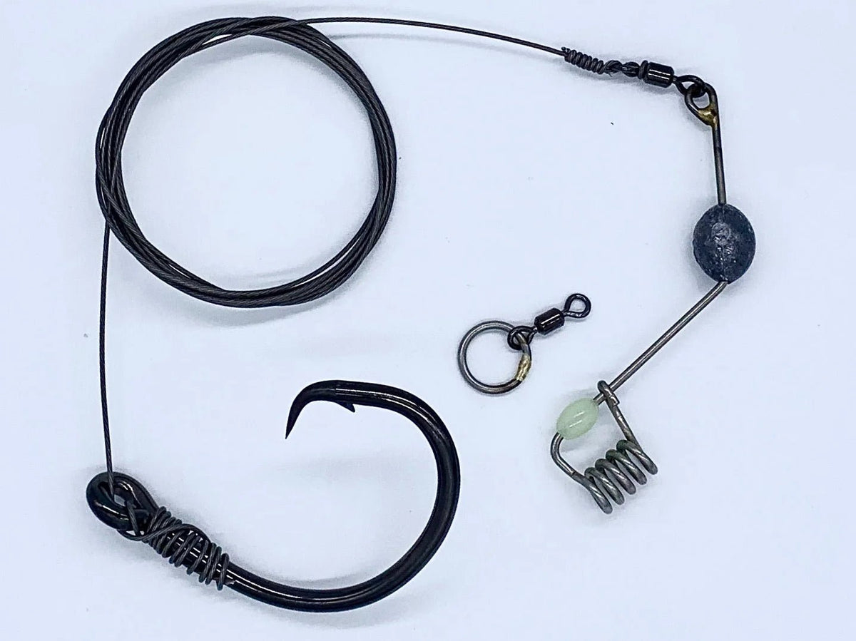 KFA Pro-Tied Sliding Drone Trace – 113.4 kg with 14/0 Circle Hook – alternate image