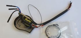 SwellPro SplashDrone 4 front ESC with LED and heatsink